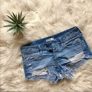 Abercrombie Jean Shorts